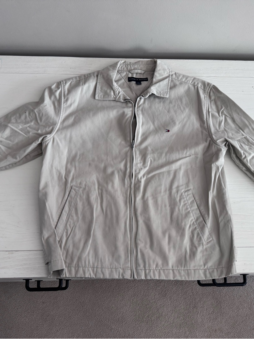 Tommy Hilfiger Light Beige Zip Jacket